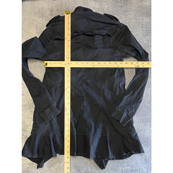 Y2k Double Zero Ruffled Blazer Jacket - Picture 6 of 6